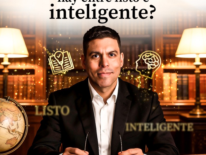 Sesión 4: ¿Qué diferencia hay entre ser listo y ser inteligente?