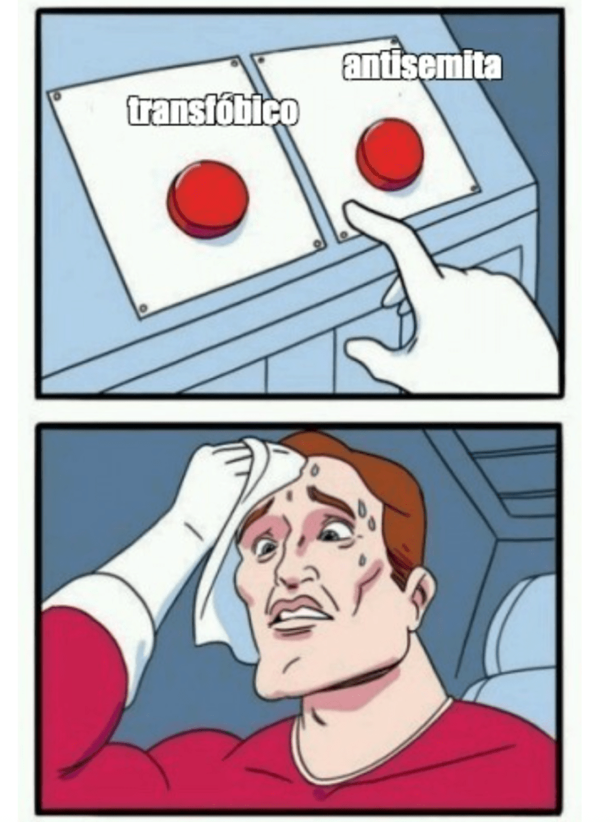 “Antisemita” es el nuevo “transfóbico”